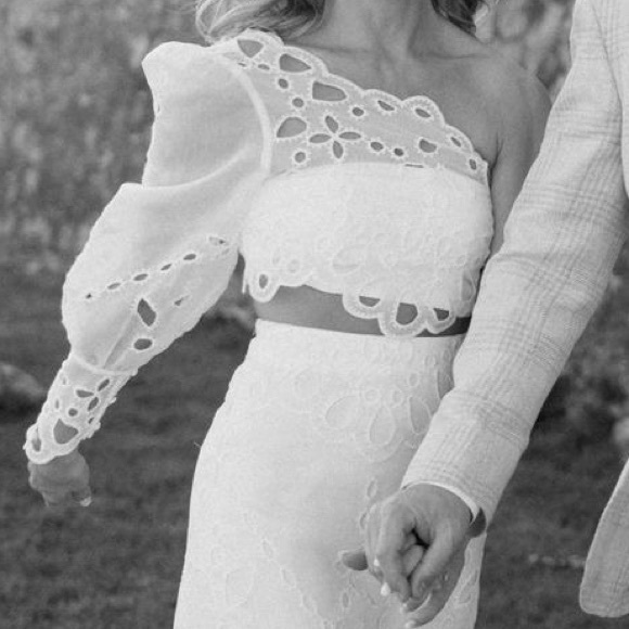 Ba&Sh Set - Vesper Top & Vadja Eyelet Maxi Skirt - Picture 3 of 8